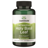 Swanson Full Spectrum Holy Basil Leaf 400mg - 120 Vegan Capsules